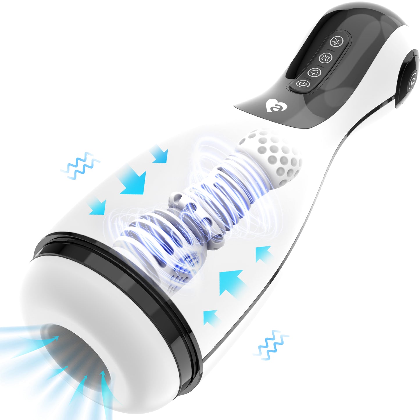 Good Night - Sucking Male Masturbator with Airbag Massaging & Vibration