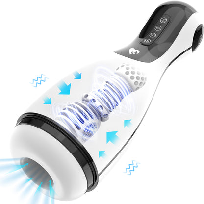 Good Night - Sucking Male Masturbator with Airbag Massaging & Vibration