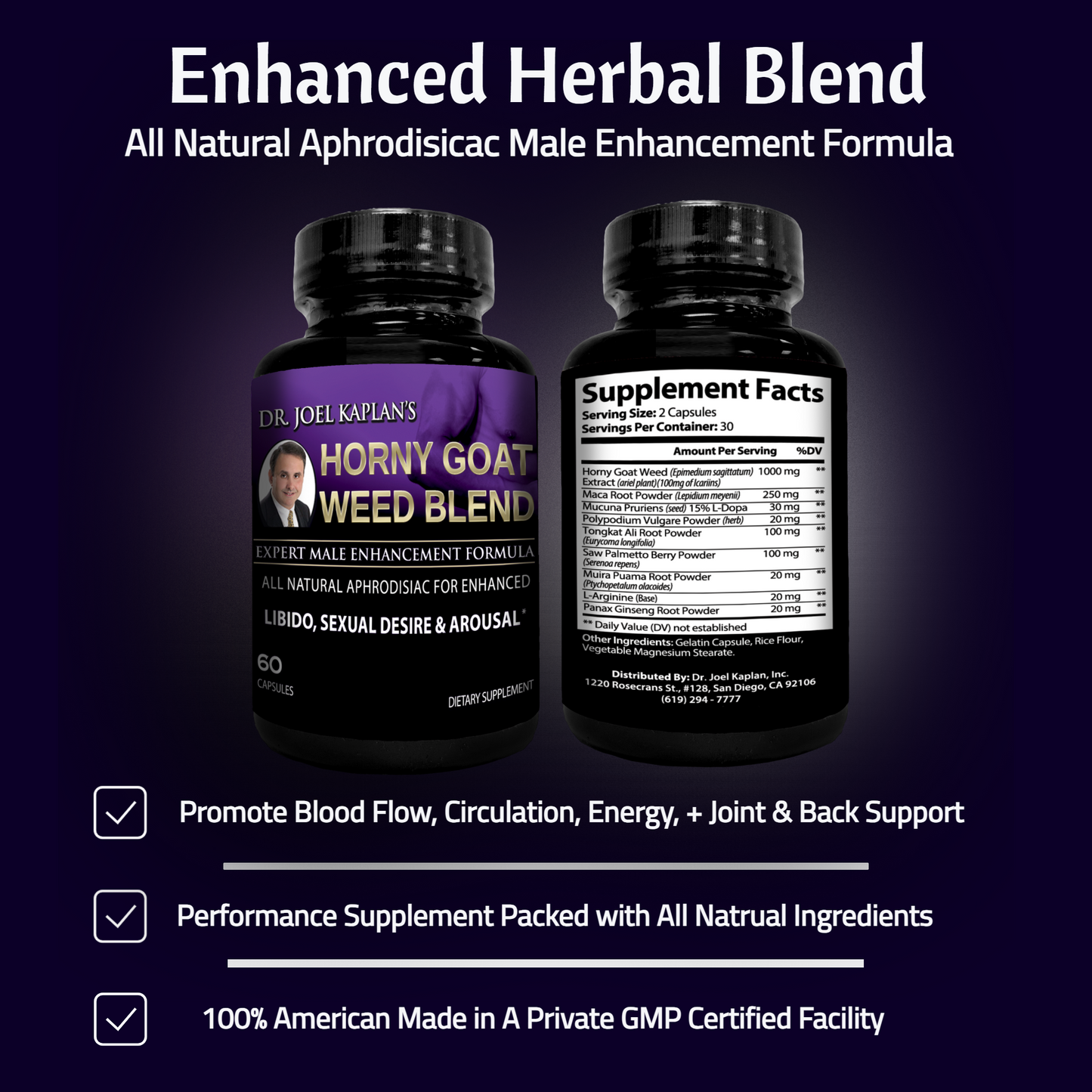 Horny Goat Weed Blend (Libido Enhancer)
